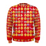 red Emoji  Men s Sweatshirt