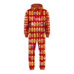 red Emoji  Hooded Jumpsuit (Kids)