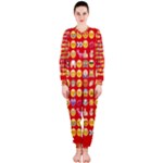 red Emoji  OnePiece Jumpsuit (Ladies)