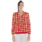 red Emoji  Wind Breaker (Women)