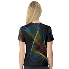 V-Neck Sport Mesh T-Shirt 