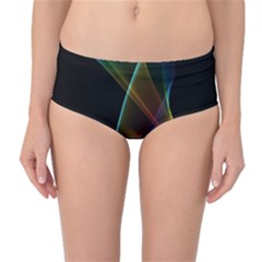 Mid-Waist Bikini Bottoms 