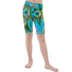 Kids  Mid Length Swim Shorts 