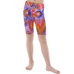 Kids  Mid Length Swim Shorts 