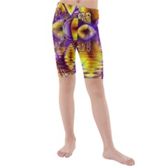 Kids  Mid Length Swim Shorts 