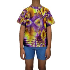 Kids  Short Sleeve Swimwear 