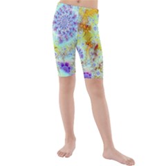 Kids  Mid Length Swim Shorts 