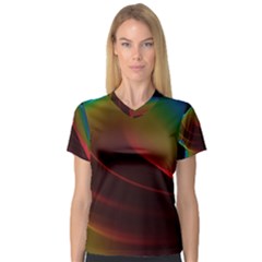 V-Neck Sport Mesh T-Shirt 