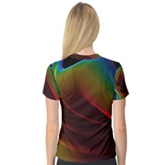 V-Neck Sport Mesh T-Shirt 