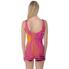 One Piece Boyleg Swimsuit 