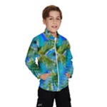 Mystical Spring, Abstract Crystal Renewal Wind Breaker (Kids)