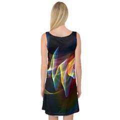 Sleeveless Satin Nightdress Back