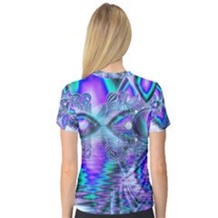 V-Neck Sport Mesh T-Shirt 