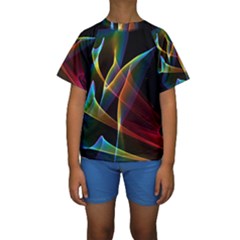 Kids  Short Sleeve Swimwear 