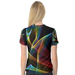 V-Neck Sport Mesh T-Shirt 