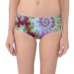 Mid-Waist Bikini Bottoms 