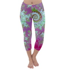 Capri Winter Leggings  Front