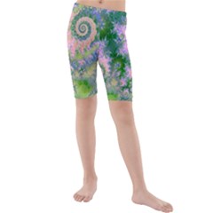 Kids  Mid Length Swim Shorts 