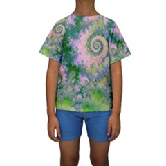 Kids  Short Sleeve Swimwear 