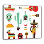 Mexican Canvas 24  x 20  (Stretched)