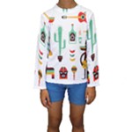 Mexican Kid s Long Sleeve Swimwear