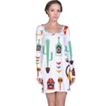 Mexican Long Sleeve Nightdress