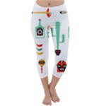 Mexican Capri Winter Leggings 