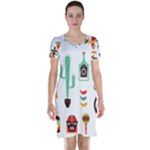 Mexican Short Sleeve Nightdress