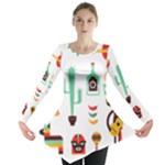 Mexican Long Sleeve Tunic 