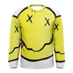 grunge Emoji  Men s Long Sleeve Tee