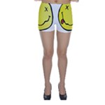 grunge Emoji  Skinny Shorts