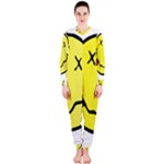 grunge Emoji  OnePiece Jumpsuit (Ladies)