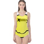 grunge Emoji  One Piece Swimsuit