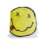 grunge Emoji  Drawstring Pouch (XL)