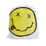 grunge Emoji  Drawstring Pouch (XXL)