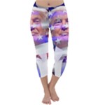 Donald Trump flag Capri Winter Leggings 