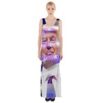 Donald Trump flag Maxi Thigh Split Dress