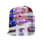 Donald Trump flag Drawstring Pouch (XL)