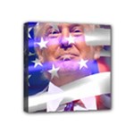 Donald Trump flag Mini Canvas 4  x 4  (Stretched)