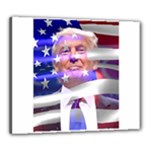 Donald Trump flag Canvas 24  x 20  (Stretched)