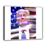 Donald Trump flag Deluxe Canvas 24  x 20  (Stretched)