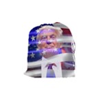 Donald Trump flag Drawstring Pouch (Medium)