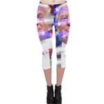 Donald Trump flag Capri Leggings 