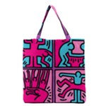 pop art Grocery Tote Bag