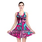 pop art Reversible Skater Dress