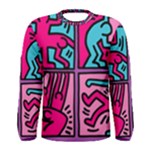 pop art Men s Long Sleeve Tee