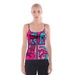 pop art Spaghetti Strap Top