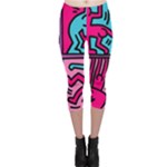 pop art Capri Leggings 