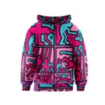 pop art Kids  Zipper Hoodie