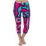 pop art Capri Winter Leggings 